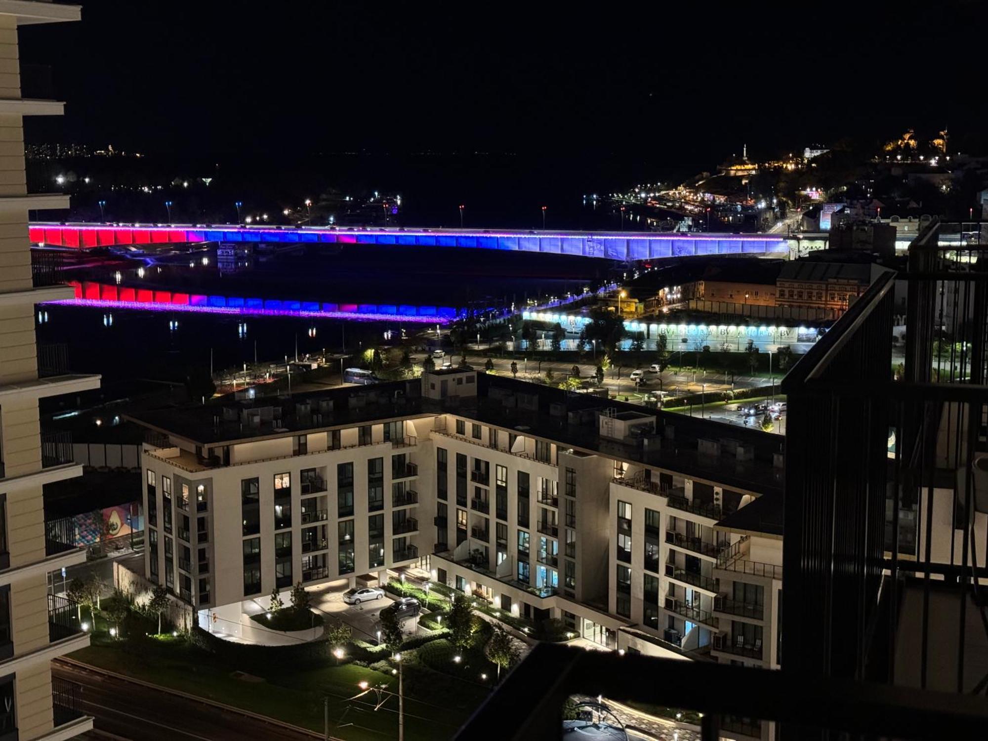 Ferienwohnung Belgrade Waterfront Metropolitan Exterior foto